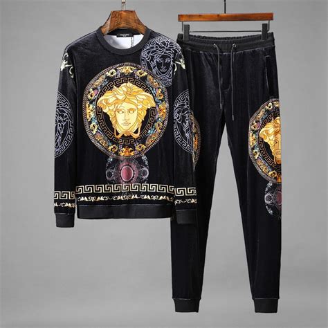 versace silk tracksuit|Versace tracksuit cheap.